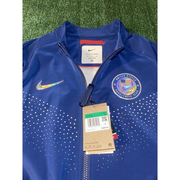 Nike Women’s XL Paris 2024 Paralympic Team Issued USA Olympic Jacket DZ3573-492 - Picture 5 of 12